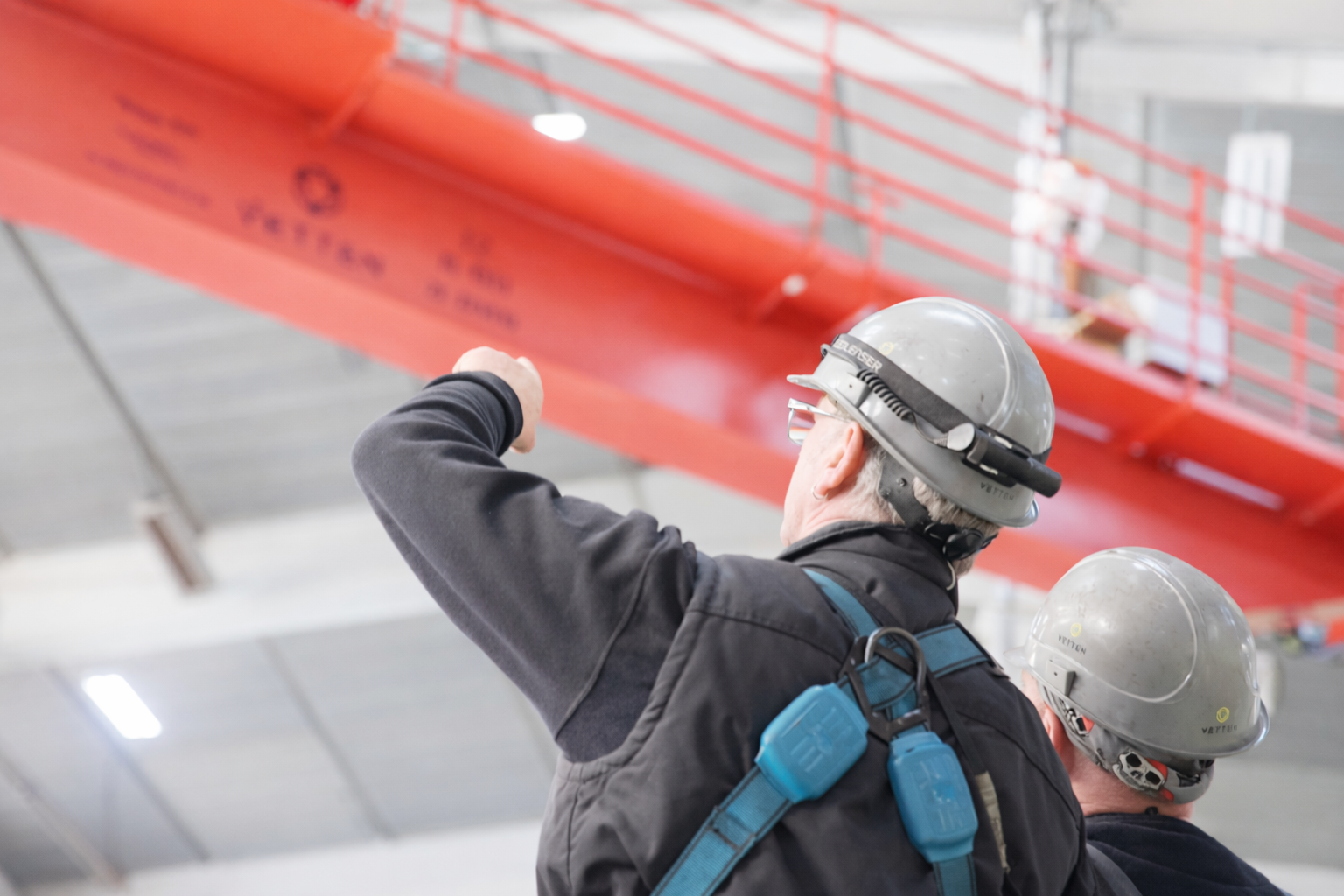 Vetten Krane vor Ort